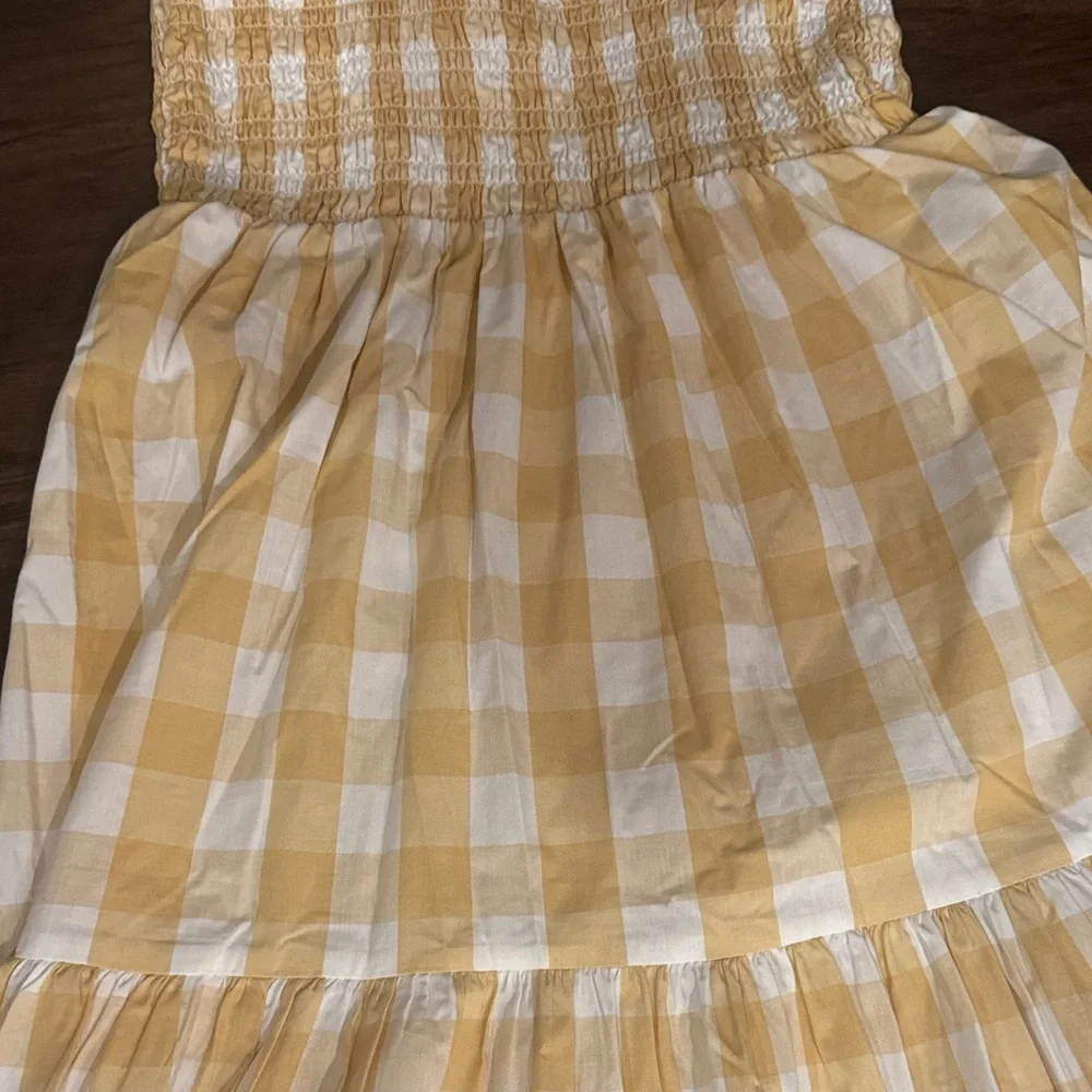 Abercrombie & Fitch Tan Plaid Women’s Dress - Picture 13 of 13